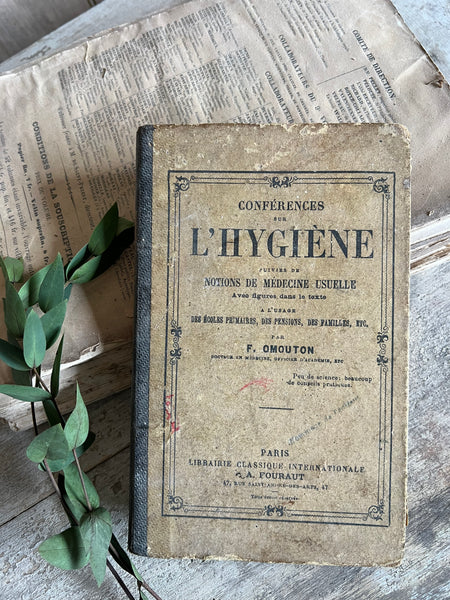 French Vintage Book