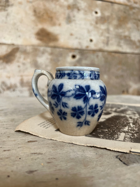 Mini Floral Transferware Cup