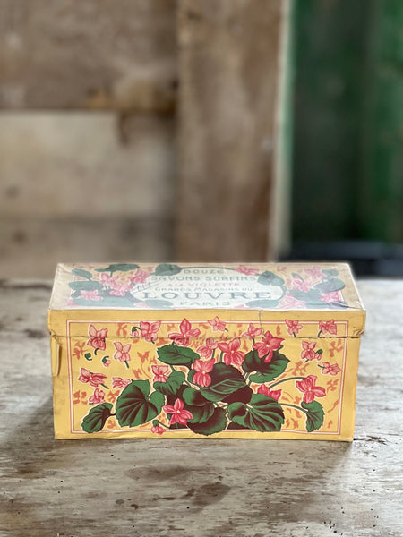 Vintage French Soap Box