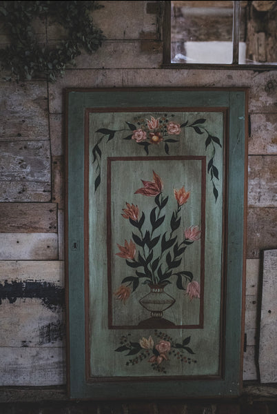 Stunning French Vintage Chippy Paint Decorative Door