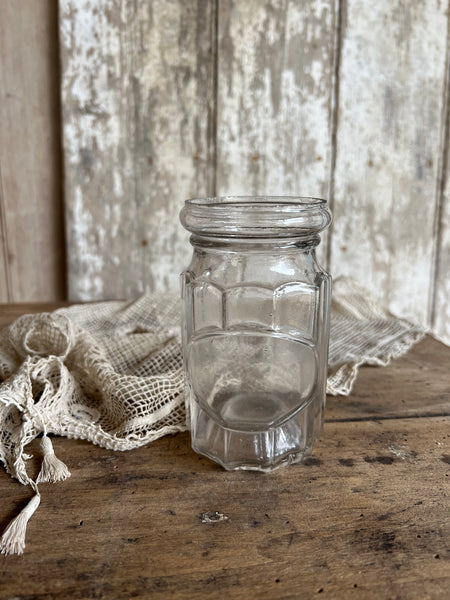 Sweet Vintage French Jam Jar