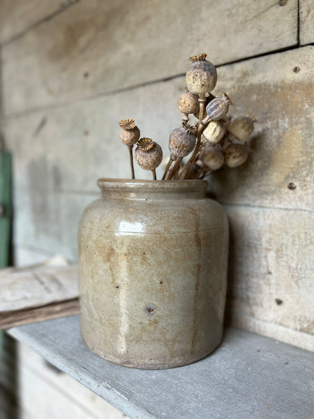 Large French Stoneware Jar