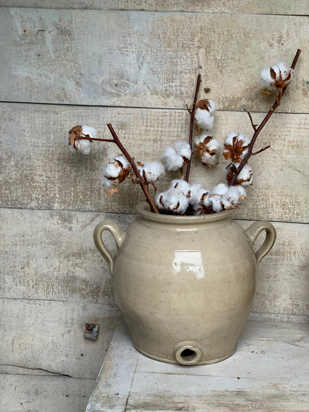 Large Handled French Confit Jar
