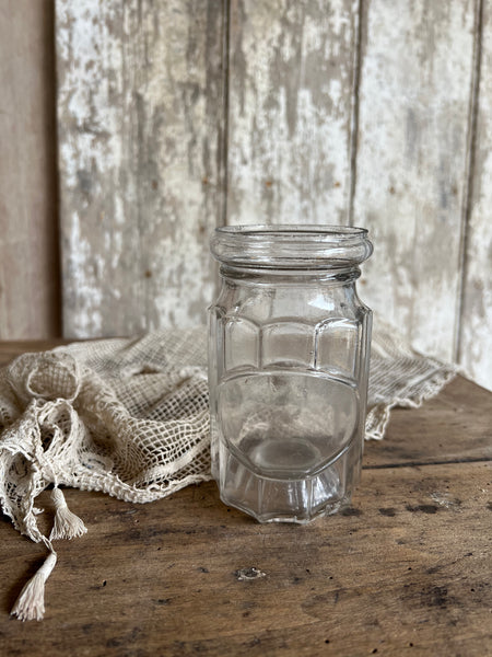 Sweet Vintage French Jam Jar