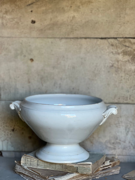 Large French Vintage Soupiere