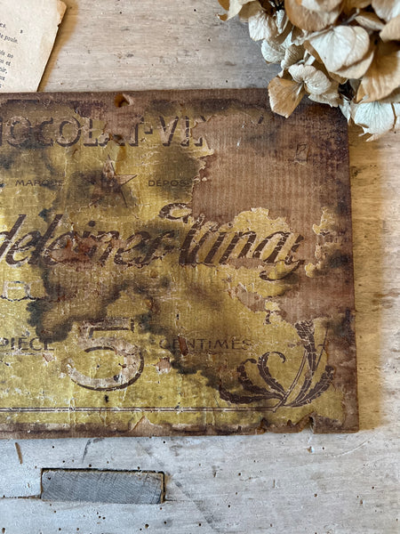 Vintage Chocolate board