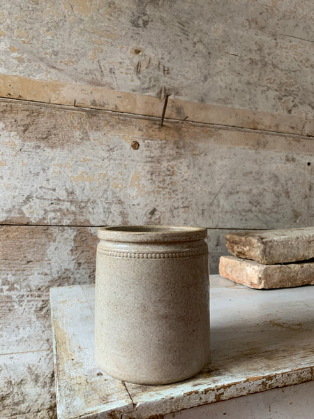 Medium French Stoneware Jar