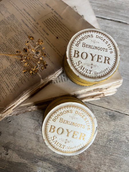 Gorgeous Vintage French Bonbons Tin