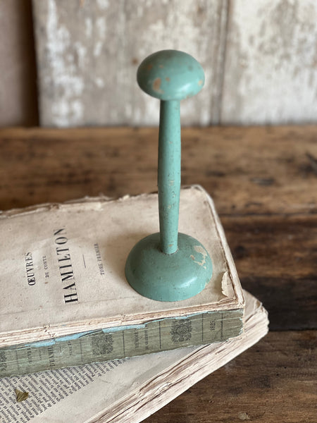 Green vintage Hat Stand