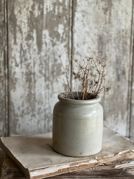 Stunning French Stoneware Jar