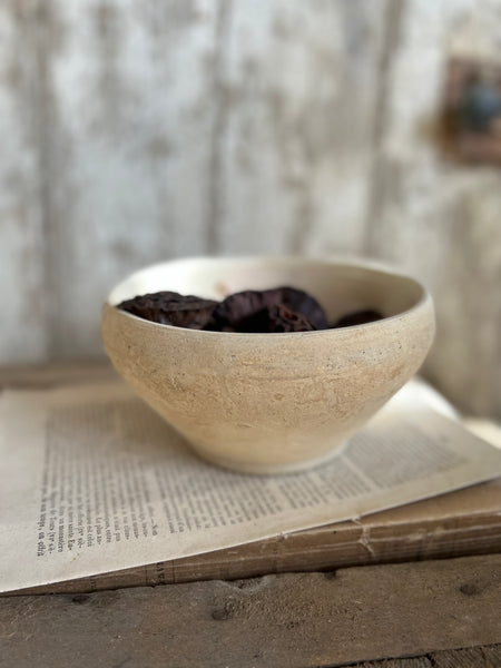 Sweet Rustic Stoneware Bowl