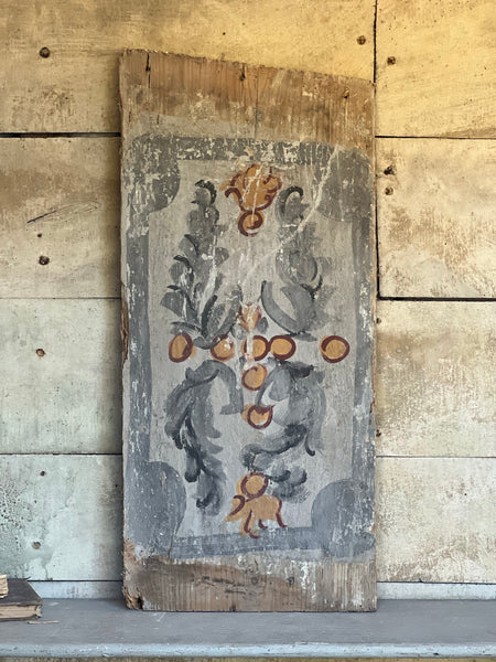 Small 17th Century Wooden Ceiling Board