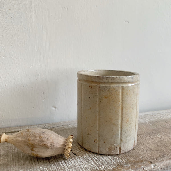 Small Vintage Rustic Jam Jar