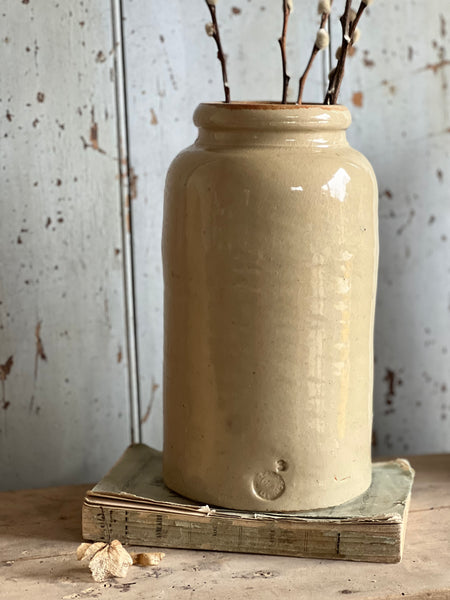 Tall Stoneware Vase