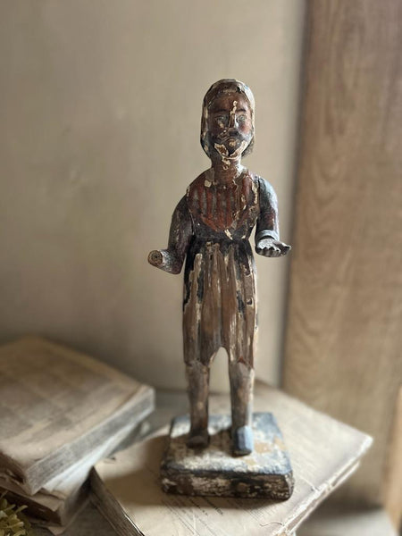 French Antique Religious Figure