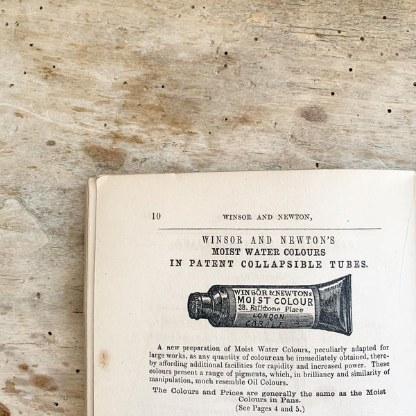 Antique Water-Colour Painting Book