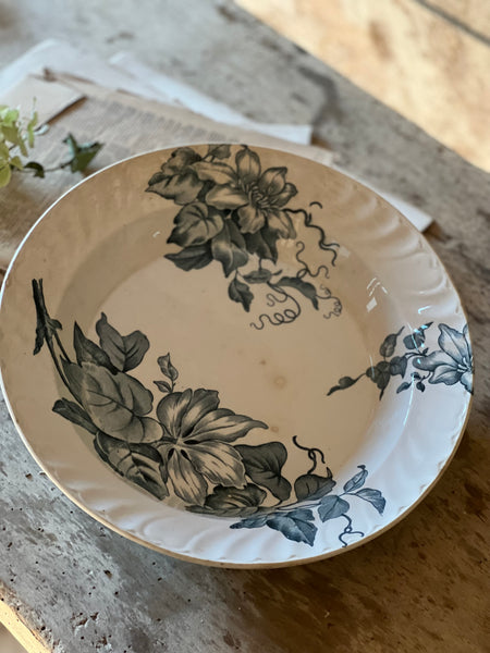 Vintage French Transferware Dish