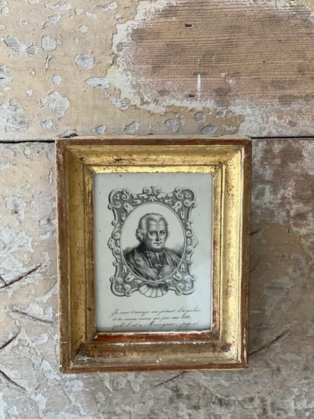 Framed Vintage Book Plate