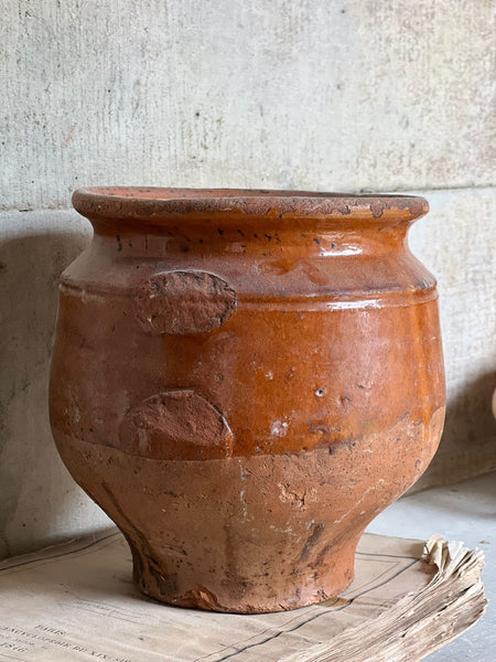 French Confit Jar Rustic