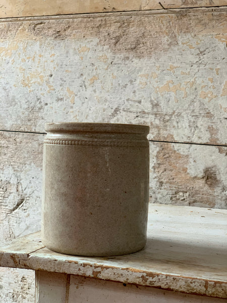 Medium French Stoneware Jar