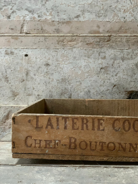 Vintage French Milk Tray