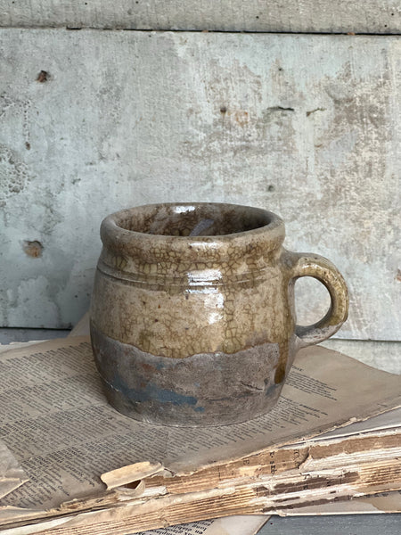 Rustic Handled Jar