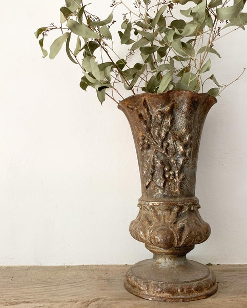 Detailed Cast Iron Urn