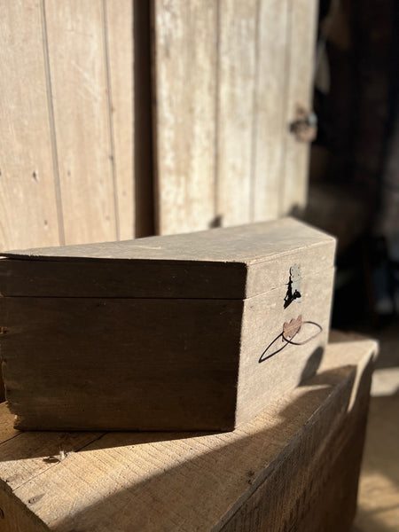 French Vintage Admirals Hat Box
