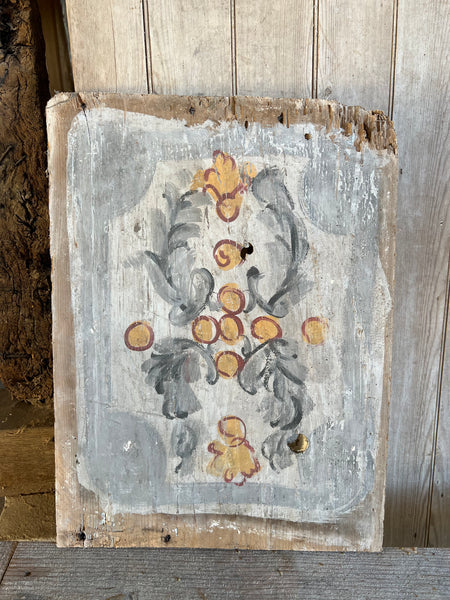 Small 17th Century Wooden Ceiling Board