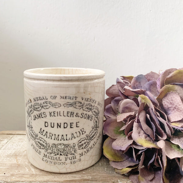 Vintage James Keiller & Son Marmalade Jar