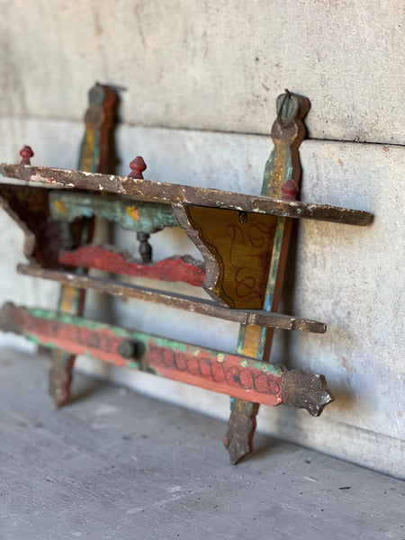 Vintage Folk Art Shelf