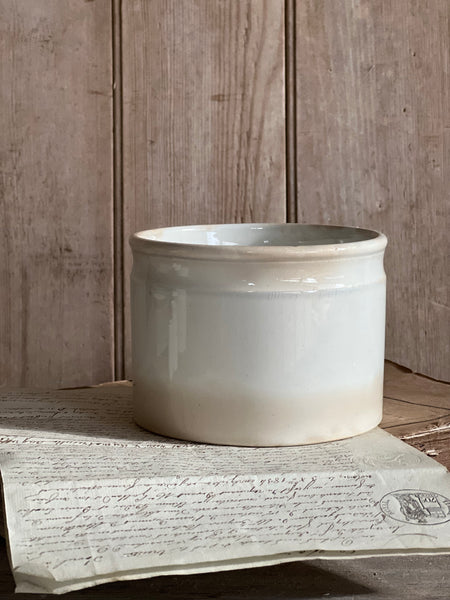 Antique French Wide Jar