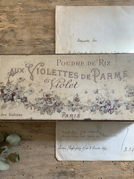 Vintage Violet Soap Box