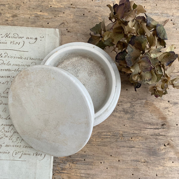 Antique Vintage Paste Pot