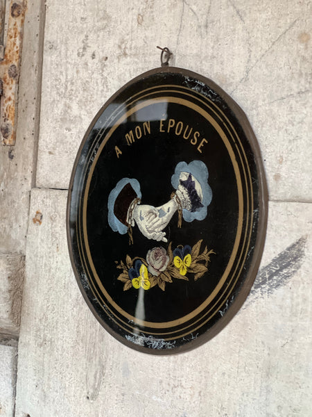 Mon Épouse glass tokens