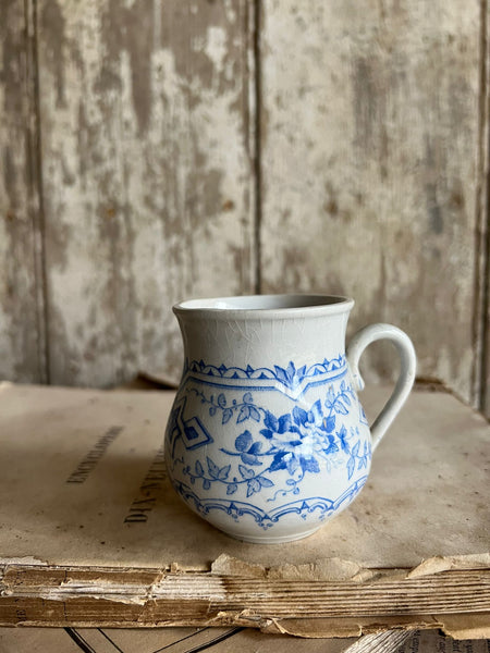 Vintage French White Cup