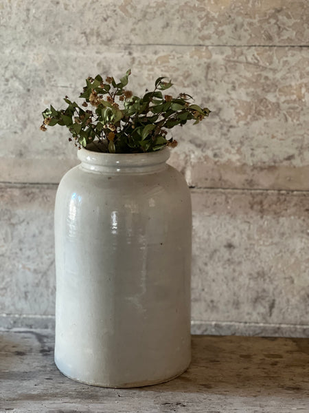 Huge Tall Stoneware Vase