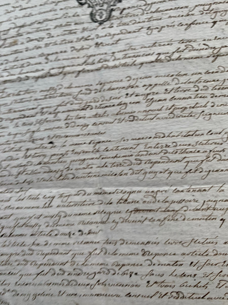 19th Century French Letter