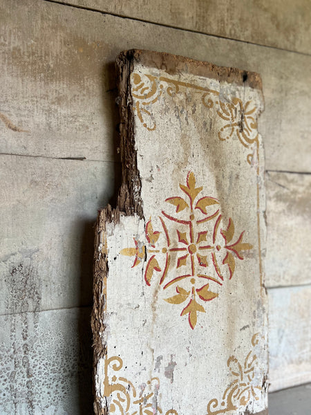 Small 17th Century Wooden Ceiling Board