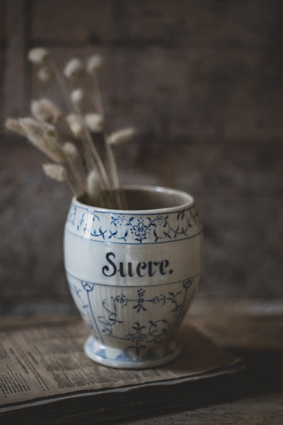 Beautiful Vintage French Sugar Pot