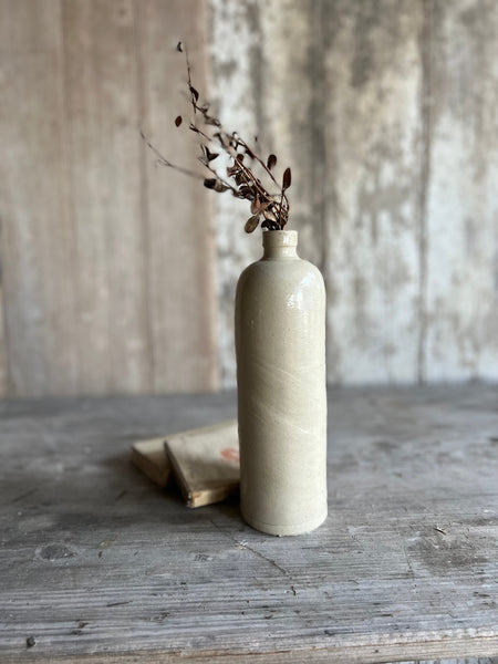 Small Vintage Stoneware Bottle