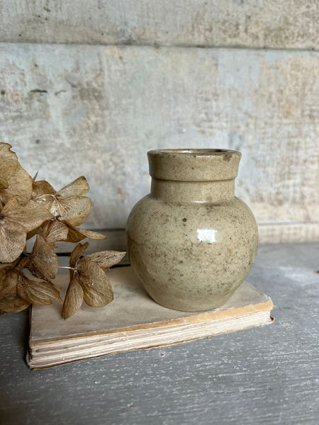 French Vintage Stoneware Pot