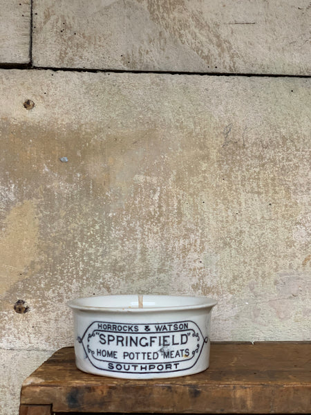 Springfield Pot Candle in Fleur D'Orange