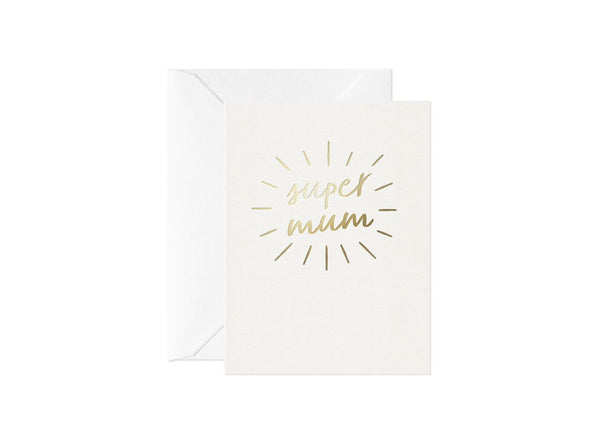 Super Mum, Happy Thoughts Card
